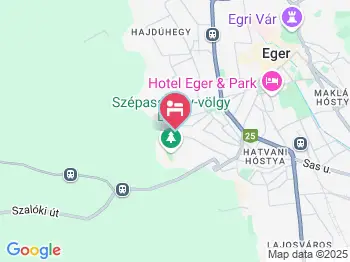 Egri Leányka Vendégház Eger a térképen