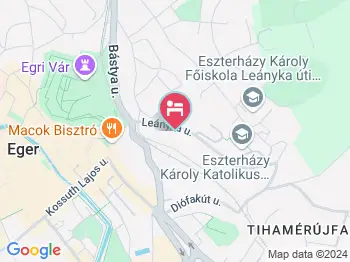 Egri Otthonom Vendégház Eger a térképen