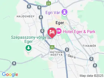 Egri Tornácos Vendégház Eger a térképen