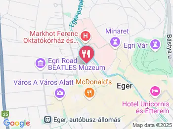eleFanto Restaurant Eger a térképen