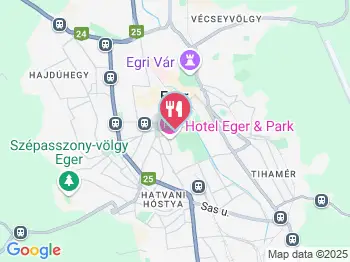 Fehérszarvas Vadásztanya Étterem Eger a térképen