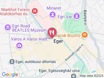 Gelateria Dolomiti Fagylaltozó - Dobó tér Eger a térképen