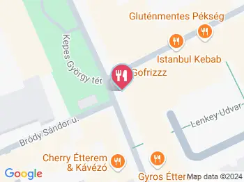 Gofrizzz Eger a térképen