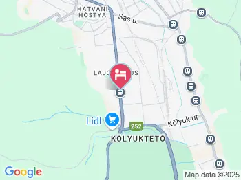 Gömöri Vendégház Eger a térképen