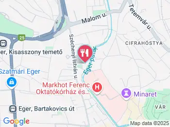 Govinda Vegetáriánus Étterem Eger a térképen