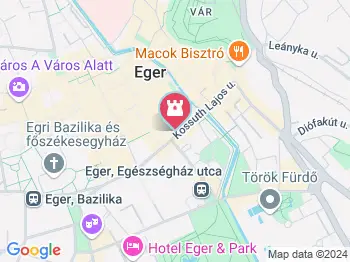 Heves Megyei Sportmúzeum Eger a térképen