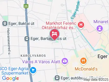 Hotel Korona Wellness, Rendezvény & Borhotel Eger Eger a térképen