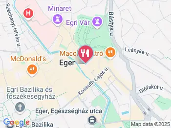 Il Padrino Pizza Club Eger a térképen