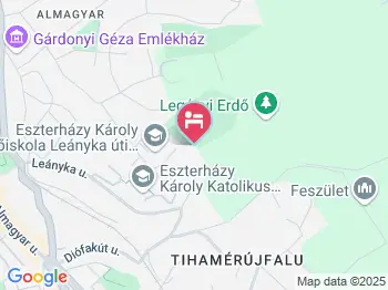 Invest Apartmanok Eger a térképen