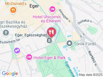 Király Pizza Eger a térképen