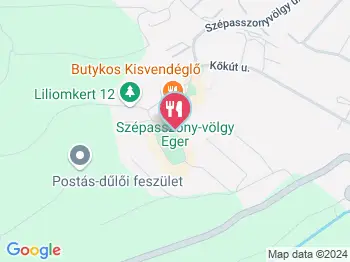 Küvé Bisztró & Borbár Eger a térképen