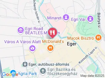 Lángos a'la Rohlicsek - Piaccsarnok Eger a térképen