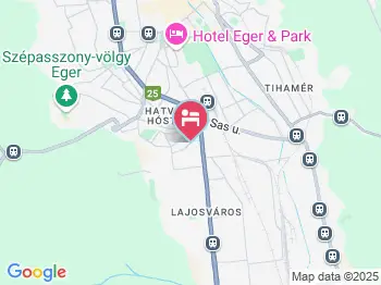 Luna Panzió és Drinkbár Eger a térképen