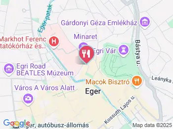 Mammamia Pizza e Pasta Cucina Italiana Eger a térképen