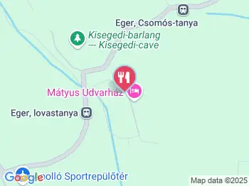 Mátyus Udvar Vendéglő Eger a térképen