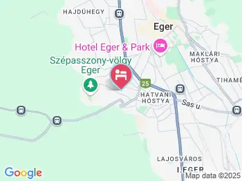 Mediterrán Apartmanház Eger a térképen