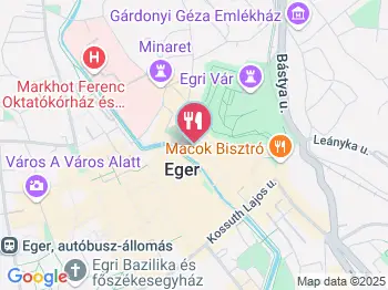 Minorita Borozó - Söröző & Étterem Eger a térképen