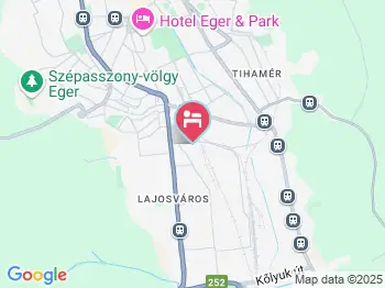Motel Botax Eger a térképen