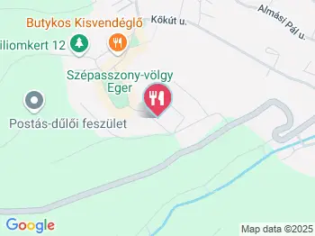 Nap-völgy Borászat és Élménybirtok Eger a térképen