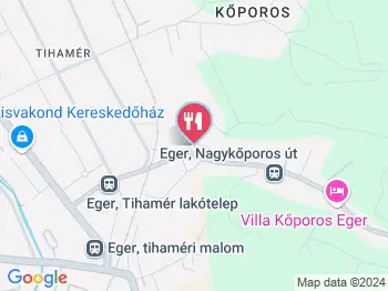 Nyolcasbor - Nyolcas & Fia Pince Eger a térképen