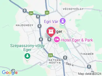 Országzászló Emlékmű Eger Eger a térképen