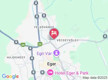 Palazzo Wellness Villa Eger a térképen