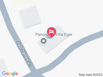 Hotel Panoráma Eger a térképen