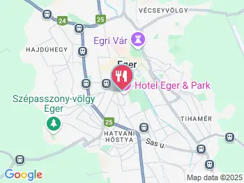 Park Étterem Eger a térképen