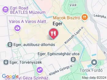 Pizza Quasi Napoletana Eger a térképen