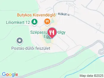 Sándor Pince Eger a térképen