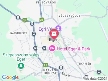 Szent József Park Eger Eger a térképen