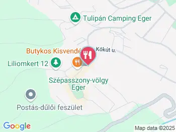 Szépasszony Fogadó Étterme Eger a térképen