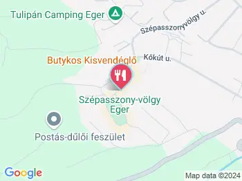 Szeredi Pincészet Eger a térképen