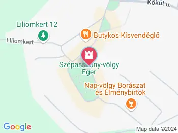 Szőlőt taposó lány szobra Eger Eger a térképen