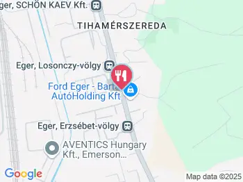 Tarjányi Pince Eger a térképen