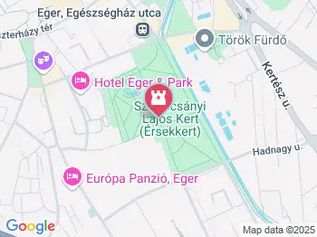 Thália Eger a térképen