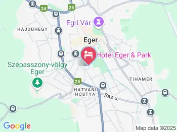 Tolle Apartman Eger a térképen