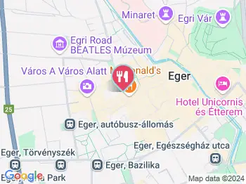 Trifla Ivó & Konyha Eger a térképen