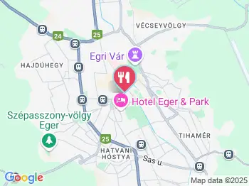 Vörösrák Étterem Eger a térképen