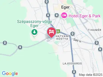 Welcome Vendégház Eger a térképen
