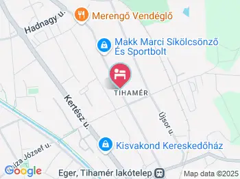 Agria Wellness Vendégház Eger Eger a térképen