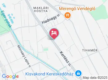 Zellervár Panzió Eger a térképen