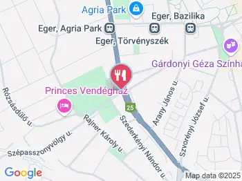 Zöld Pecsét Kávézó és Borbár Eger a térképen