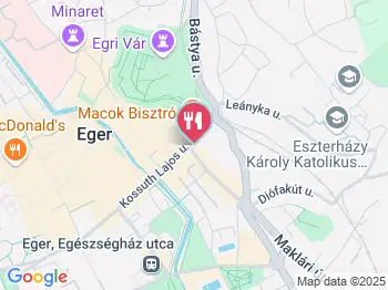 Zuzmó Kamra & Kert Eger a térképen