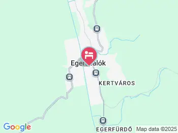 Ádám Apartman Egerszalók a térképen