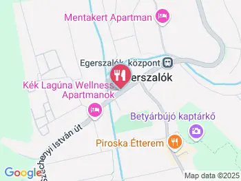 Casablanca Bár Egerszalók a térképen