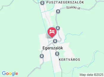 Gábor Vendégház Egerszalók a térképen