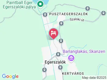 Golgo Vendegház Egerszalók a térképen
