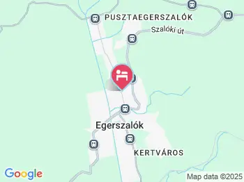 Harmony Vendégház Egerszalók a térképen