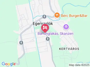 István Vendégház Egerszalók a térképen